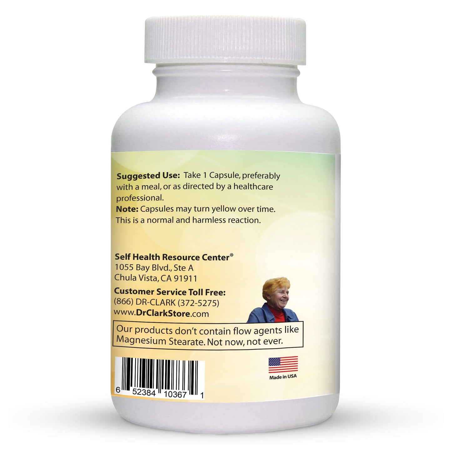 Dr Clark Vitamin C Supplement 1000mg - Gluten Free, Immunity Support, Potent Antioxidant, Brain Function & Tissue Repair, 100 Gelatin Capsules