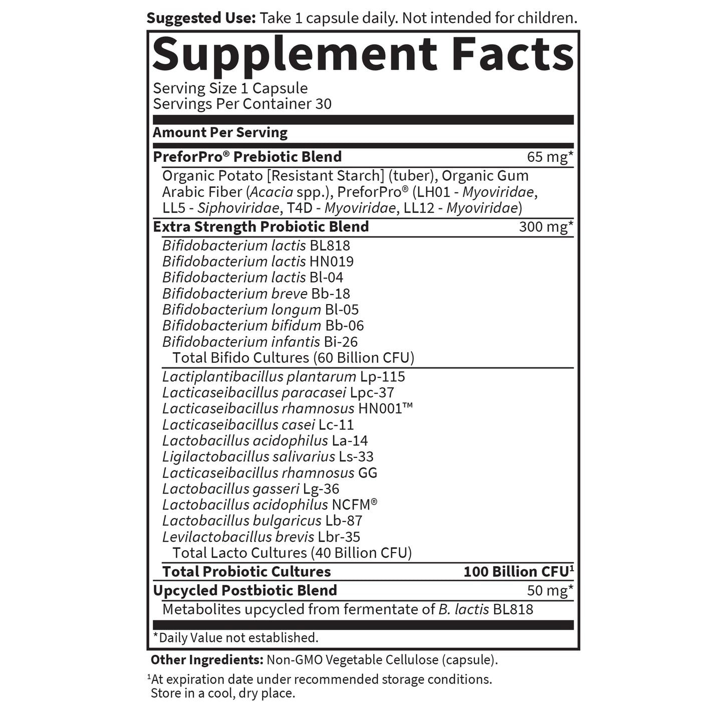 Garden of Life Dr Formulated Once Daily Probiotics – 100B CFU, 3-in-1