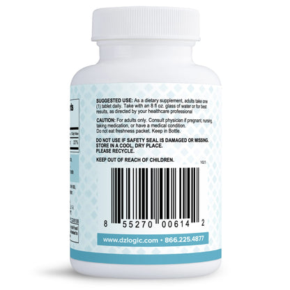 Dr. Dzugan's Advanced Zinc Gluconate Formula – 100 Tablets 25mg | Non-GMO, GMP Certified, Gluten Free, Vegetarian | Immune Function