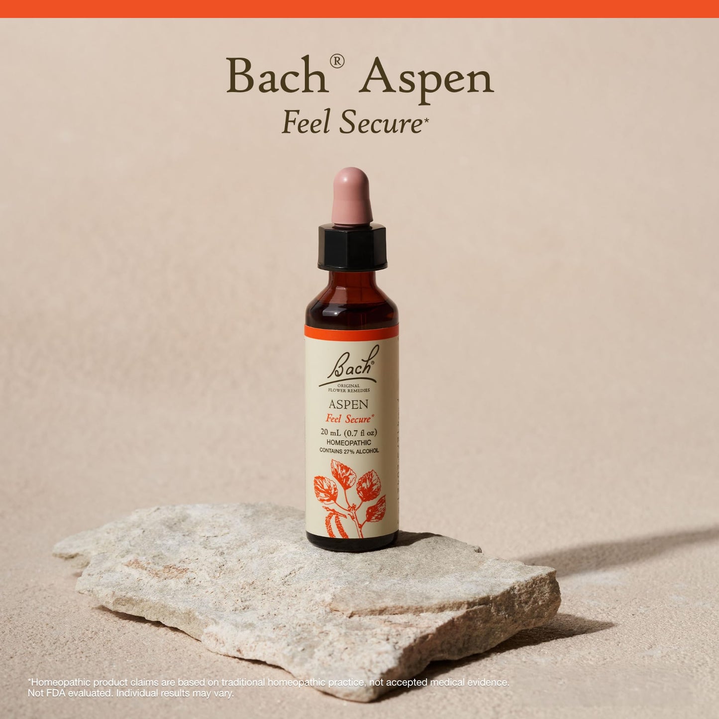 Bach Original Flower Remedies Aspen – Feel Secure – 20mL Dropper