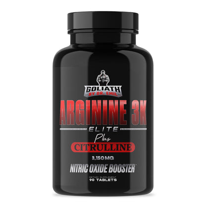 Dr. Emil Elite L Arginine 3150mg + L-Citrulline | Nitric Oxide Booster - 90 Tablets