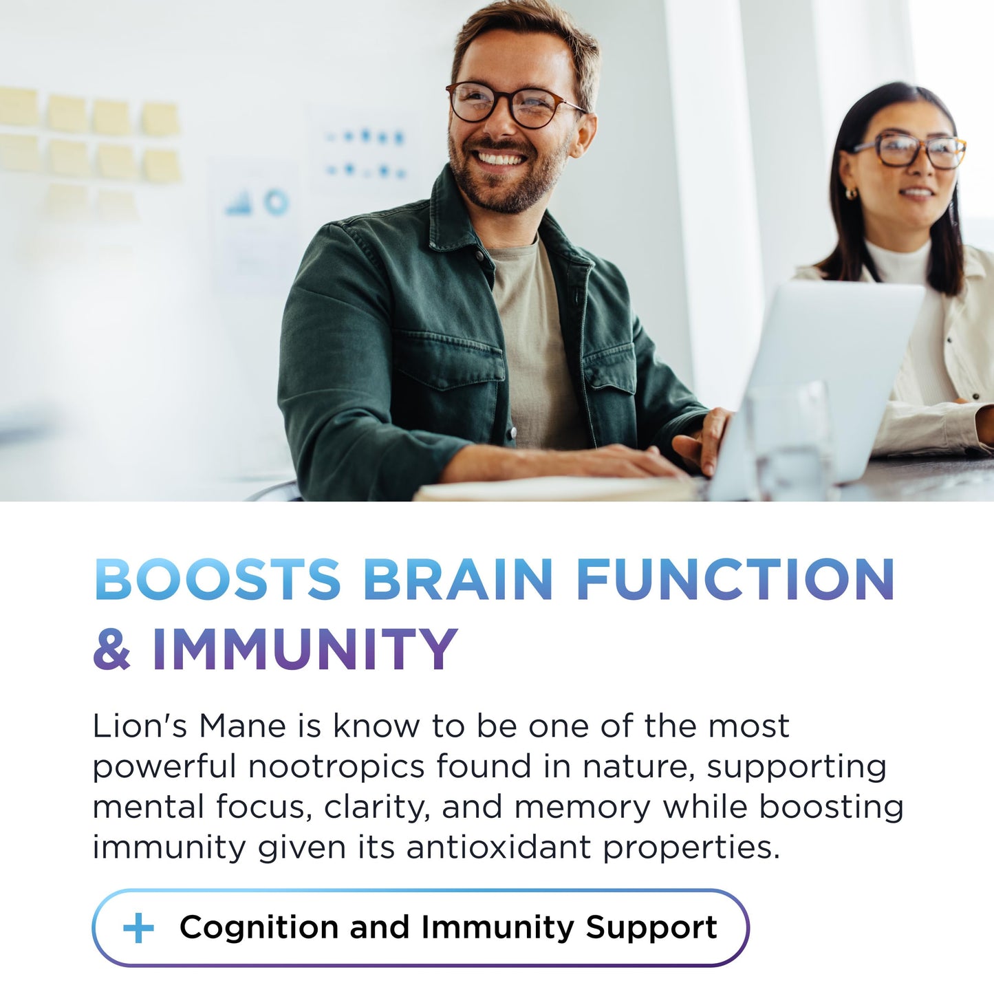 Dr. Emil Nutrition 2100mg Organic Lion's Mane – Focus & Cognition