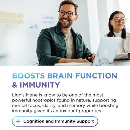 Dr. Emil Nutrition 2100mg Organic Lion's Mane – Focus & Cognition