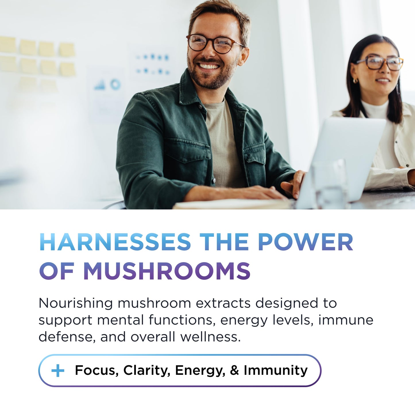 Dr. Emil Nutrition 9000mg Lion's Mane Capsules – Organic Mushroom Blend with Chaga, Reishi & Maitake