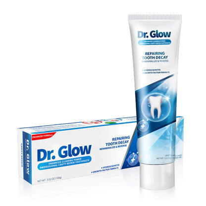Dr. Glow Cavity Repair Toothpaste – Fluoride-Free Remineralizing Hydroxyapatite