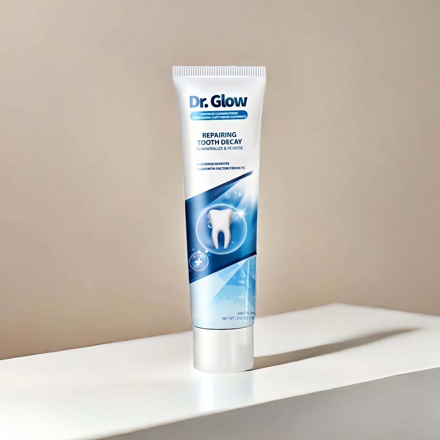 Dr. Glow Cavity Repair Toothpaste – Fluoride-Free Remineralizing Hydroxyapatite