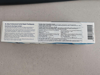 Dr. Glow Cavity Repair Toothpaste – Fluoride-Free Remineralizing Hydroxyapatite