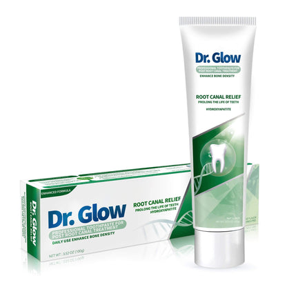 Dr. Glow Post-Root-Canal Toothpaste – Remineralizing Hydroxyapatite, Fluoride Free