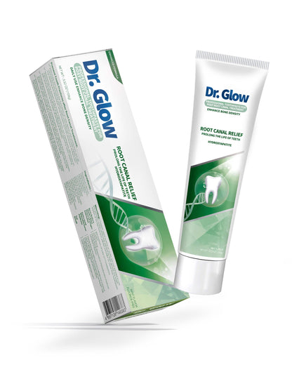 Dr. Glow Post-Root-Canal Toothpaste – Remineralizing Hydroxyapatite, Fluoride Free