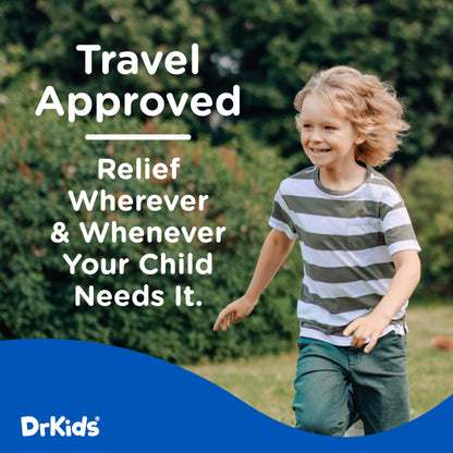 Dr. Kids Diphenhydramine Allergy Relief for Kids — Pre-Measured Vials, Mixed Berry (Ages 6–12)