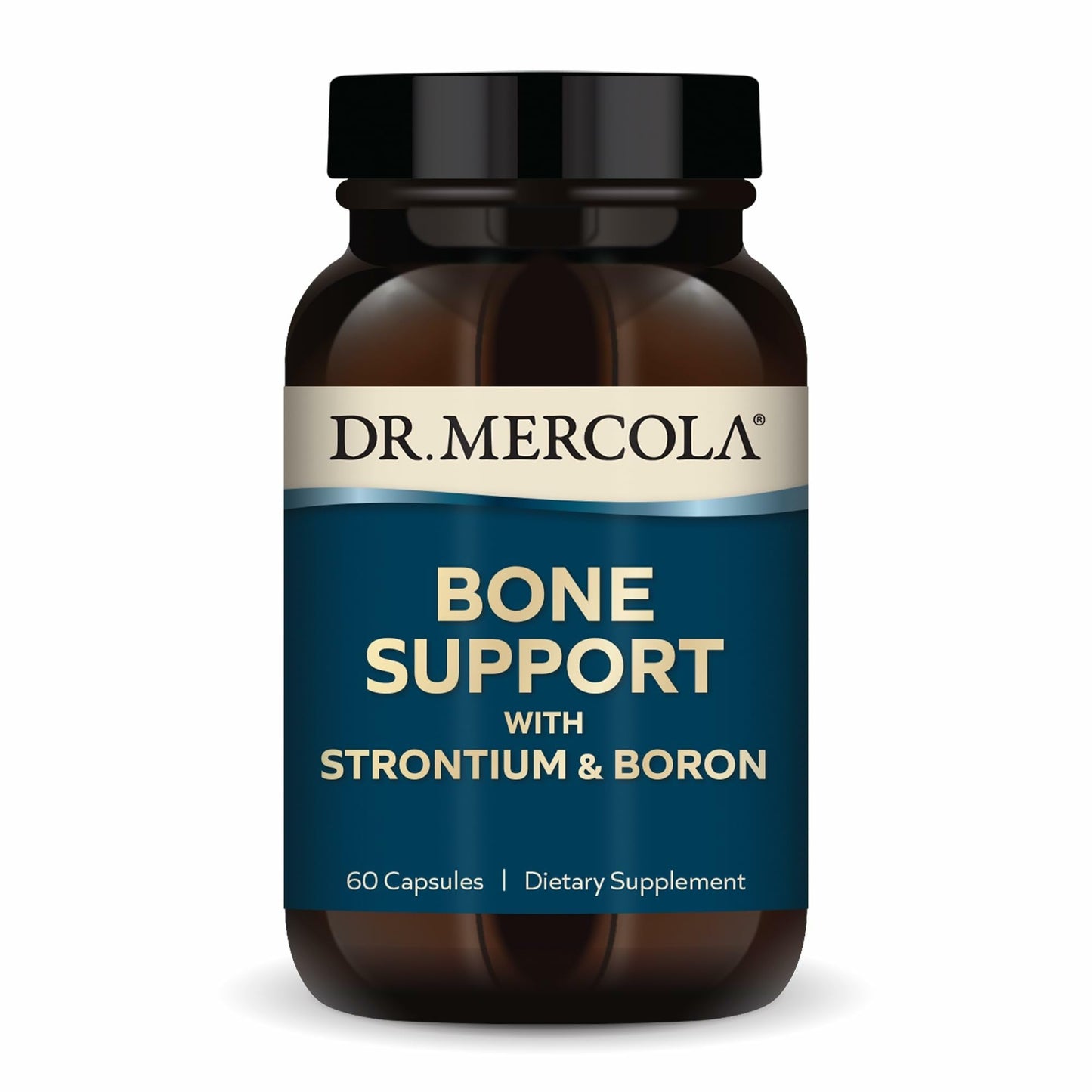 Dr. Mercola Bone Support with Strontium & Boron – 60 Capsules
