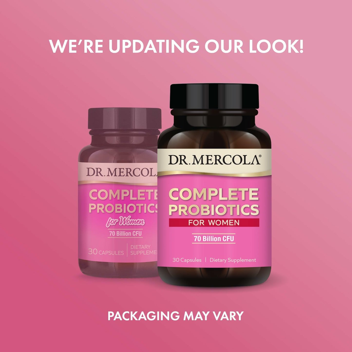 Dr. Mercola Complete Probiotics for Women - 30 Servings | Gut, Vaginal & Immune Health