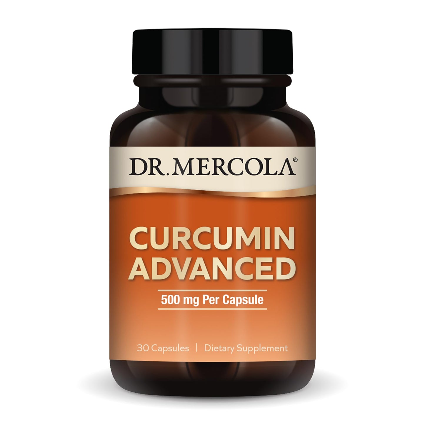 Dr. Mercola Curcumin Advanced - 500 mg Curcumin, 95% Curcuminoids, 30 Servings