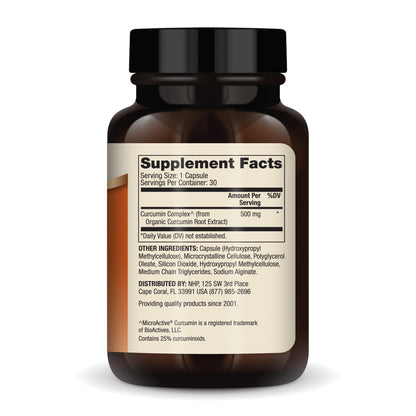 Dr. Mercola Curcumin Advanced - 500 mg Curcumin, 95% Curcuminoids, 30 Servings