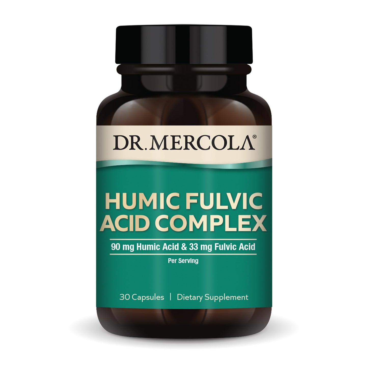 Dr. Mercola Humic Fulvic Acid Complex - Gut Health & Immune Support | 30 Servings