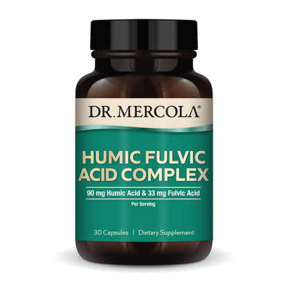 Dr. Mercola Humic Fulvic Acid Complex - Gut Health & Immune Support | 30 Servings
