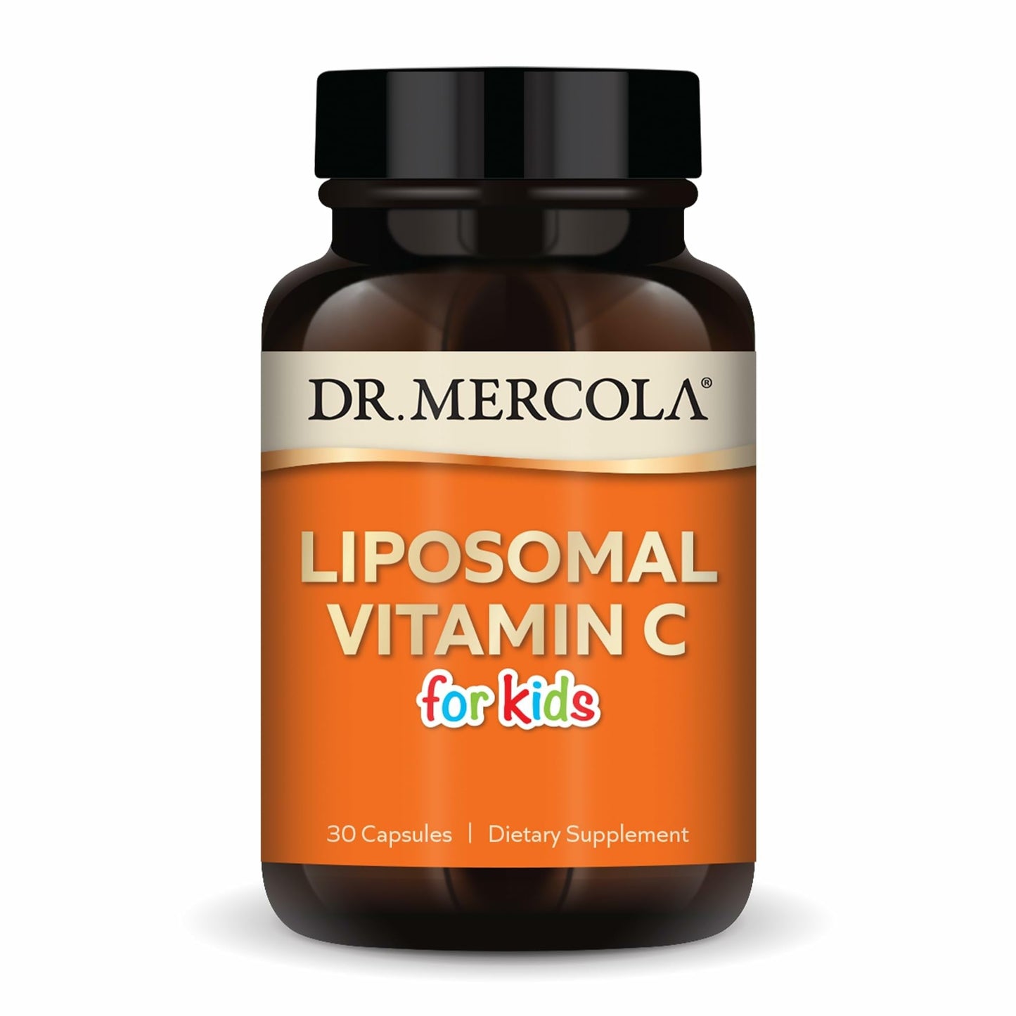 Dr. Mercola Liposomal Vitamin C for Kids - 125 mg - Immune & Brain Support