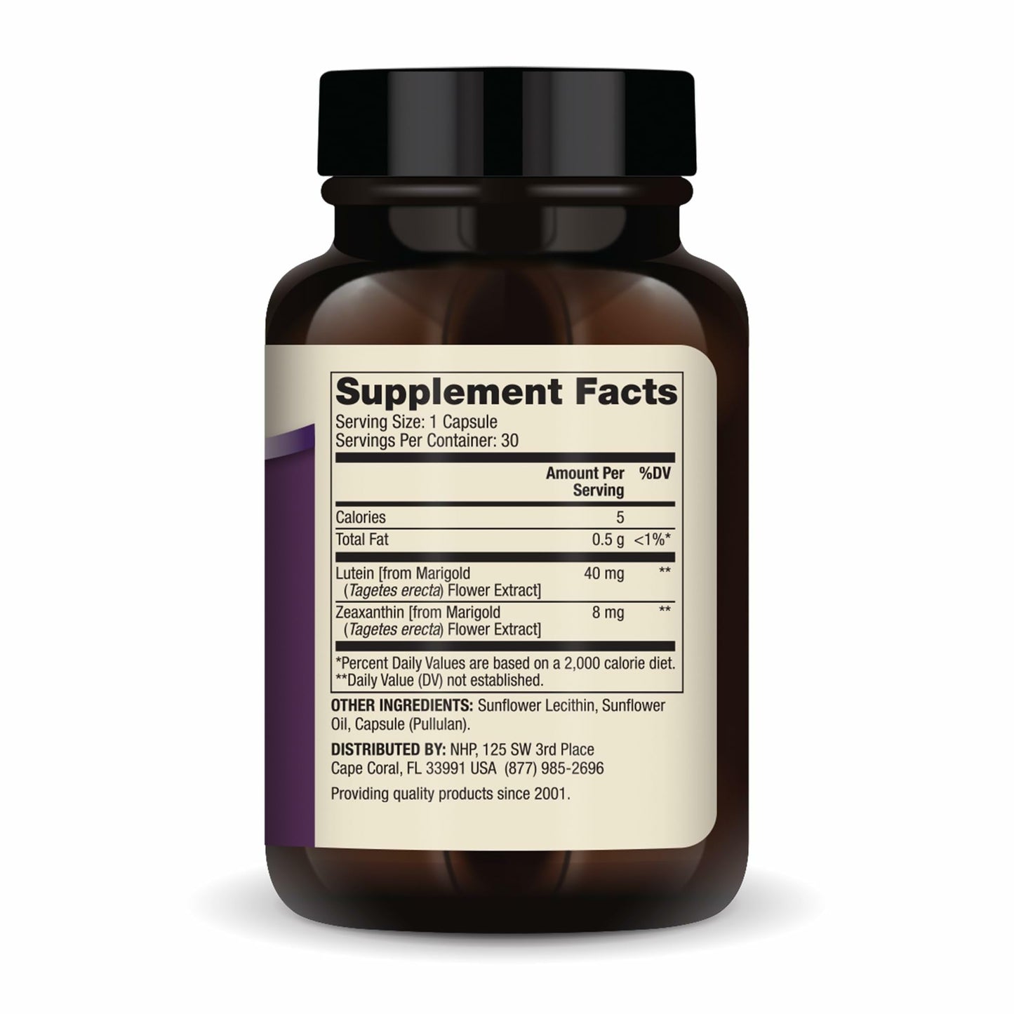 Dr. Mercola Lutein with Zeaxanthin – 30 Servings, 40 mg Lutein per Serving, Vision & Cognitive Support, Non-GMO