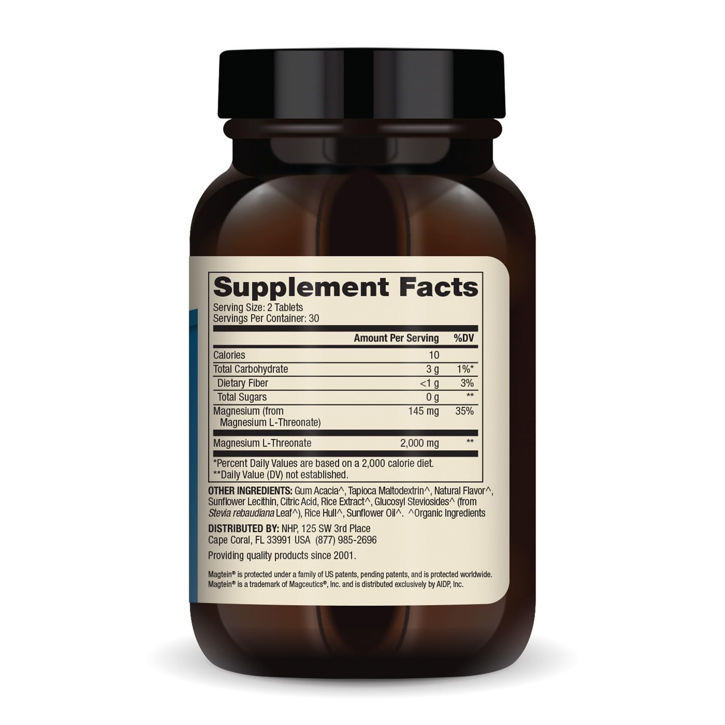 Dr. Mercola Magnesium Advanced, 30 Servings (60 Tablets) – Magnesium L-Threonate, Cherry Flavor