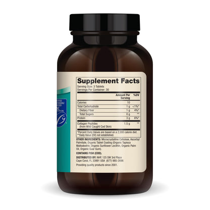 Dr. Mercola Marine Collagen – Wild Caught, Type I (30 Servings), MSC Certified