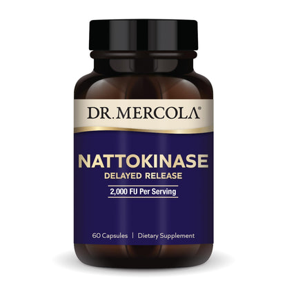 Dr. Mercola Nattokinase Delayed Release – 2,000 FU, 60 Servings