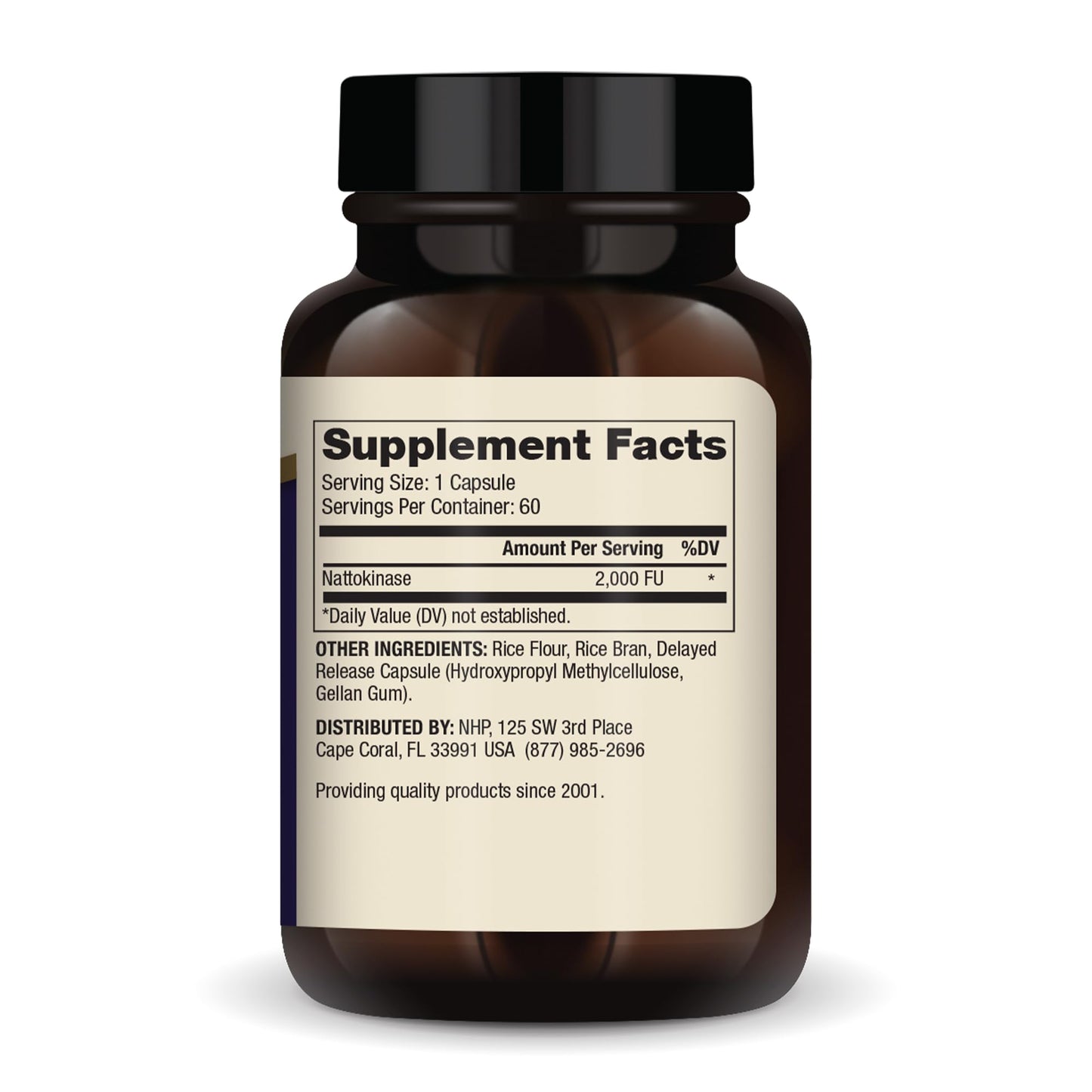 Dr. Mercola Nattokinase Delayed Release – 2,000 FU, 60 Servings