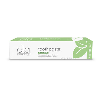 Dr. Mercola Ola Botanicals Toothpaste – Fluoride-Free, Plant-Based Tulsi-Mint