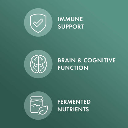 Dr. Mercola Organic Fermented Mushroom Complex - Immune & Cellular Health - 90 Capsules (30 Servings) - Non-GMO & Gluten-Free