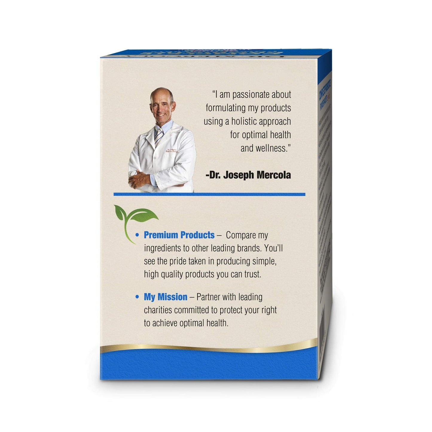 Dr. Mercola Complete Probiotics Powder Packets for Kids – 30 Packets, 10 Strains