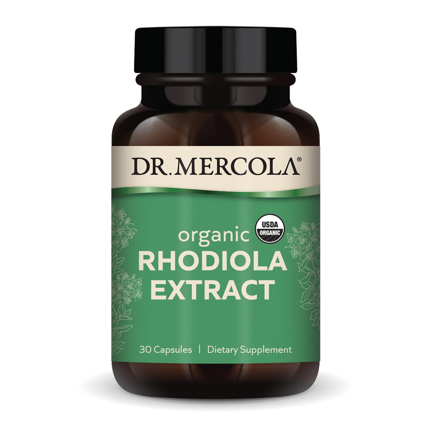 Dr. Mercola Rhodiola Extract – 30 Servings, Organic, Mood & Stress Support