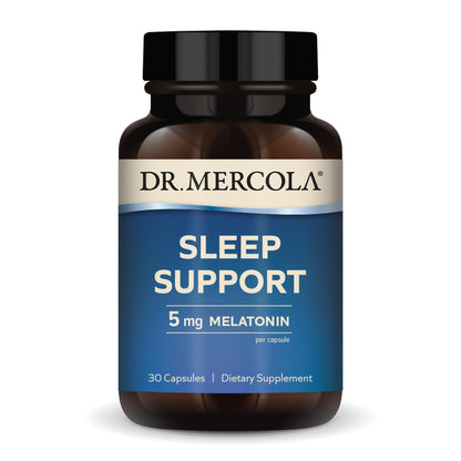 Dr. Mercola Sleep Support with Melatonin 5 mg – 30 Servings (Non-GMO)