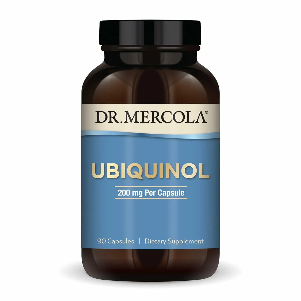 Dr. Mercola Ubiquinol – 90 Servings (90 Capsules), 200 mg per Capsule, Non-GMO Dietary Supplement BritishVita | Premium UK Vitamins & Wellness Supplements