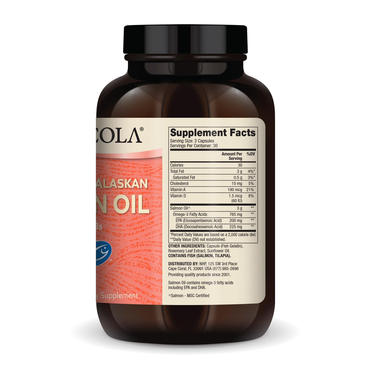 Dr. Mercola Wild Alaskan Salmon Oil – 30 Servings, 90 Capsules, Omega-3s, MSC Certified