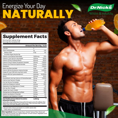 Dr. Nick's Multivitamin Powder – 32 Vitamins, Sugar Free, Non-GMO, Vegan | 30 Pack