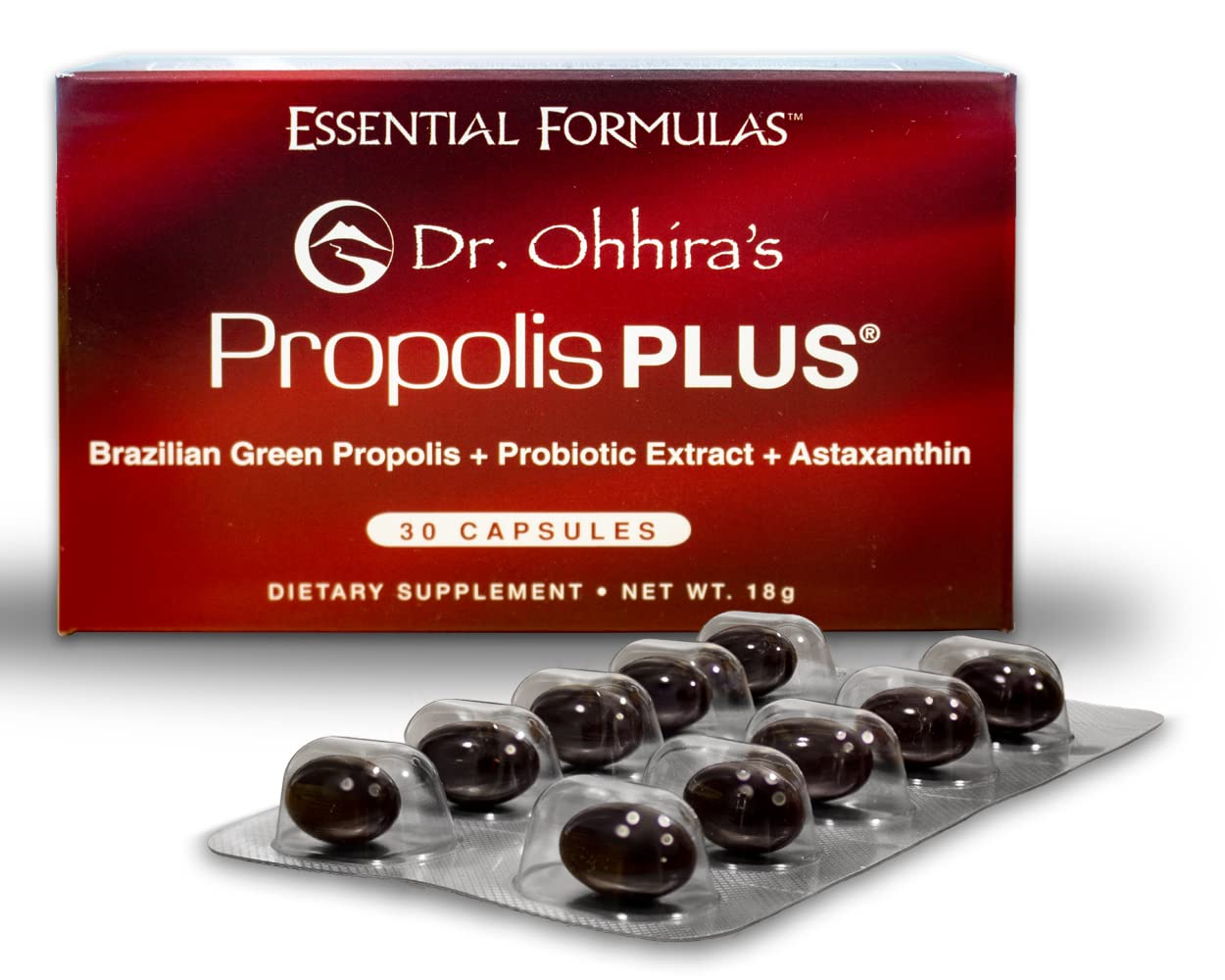 Dr. Ohhira's Propolis Plus 30 Capsules – Brazilian Green Propolis Immune Support