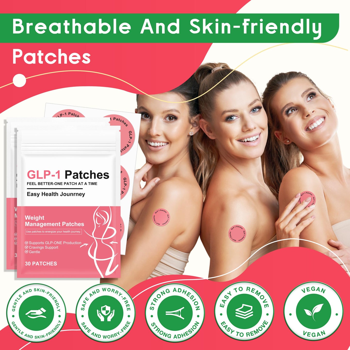 DR.RAPID GLP-1 Patch – 60-Day Supply for Men & Women