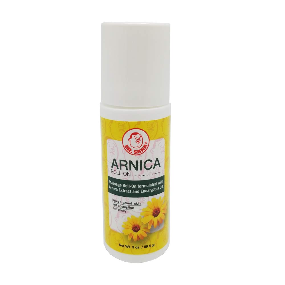 Dr Sana Arnica Roll-On 3oz – Heals Cracked Skin, Fast Absorption