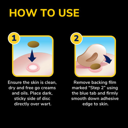 Dr Scholl's Clear Away Plantar Wart Remover - Extra-Thick Bandages for Feet, 24 Treatments