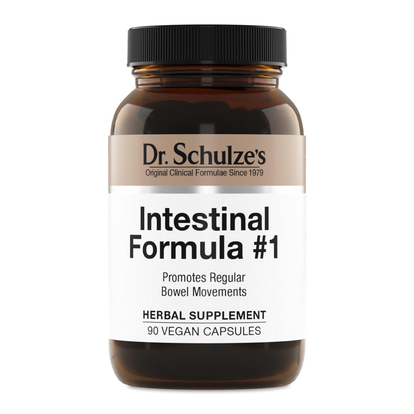 Dr. Schulze's Intestinal Formula #1 – Plant-Based Colon Cleanse & Bowel Movement Support | 90 Count
