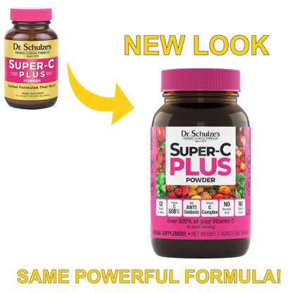 Dr. Schulze's Super-C Plus: Vitamin C for Immunity & Skin Health