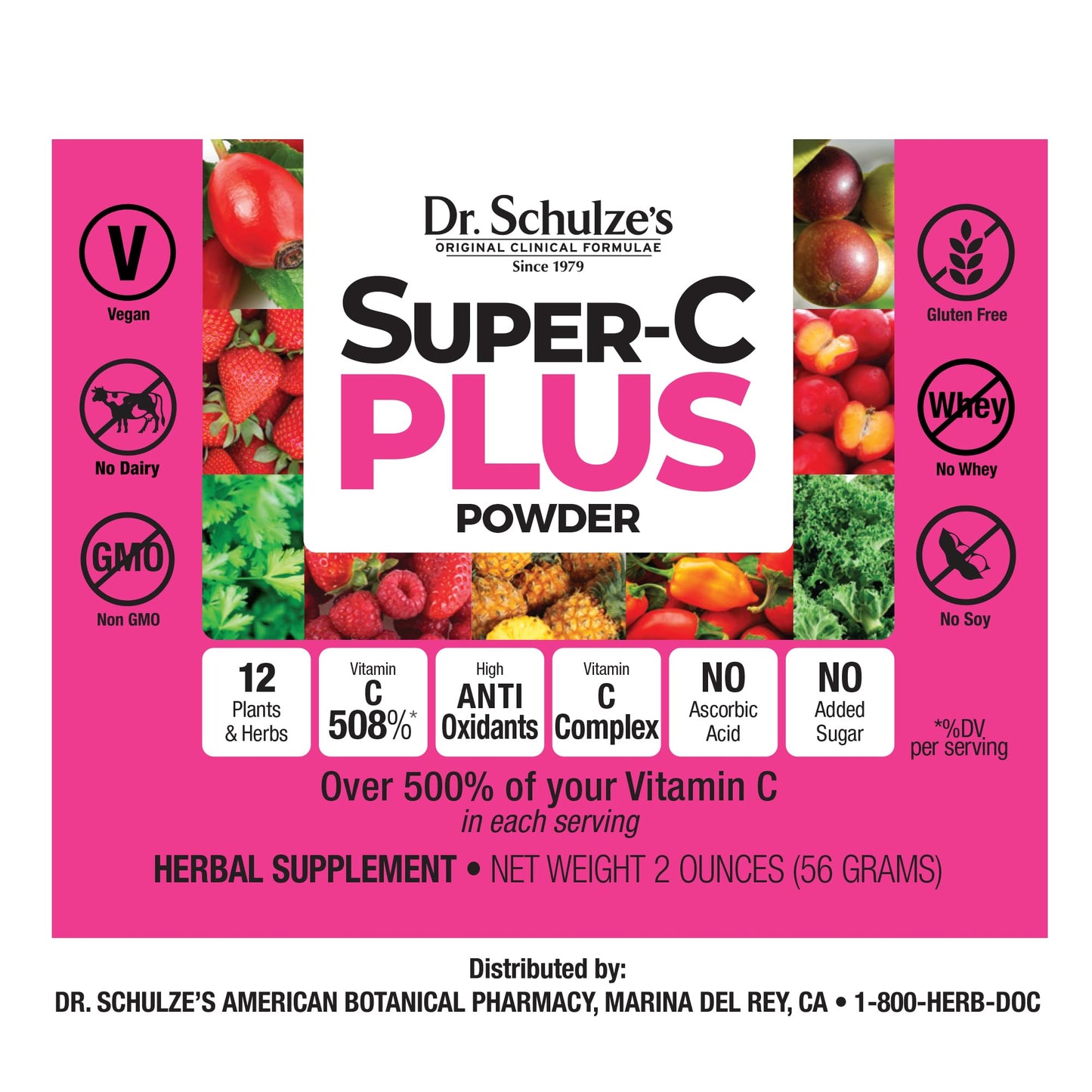 Dr. Schulze's Super-C Plus: Vitamin C for Immunity & Skin Health