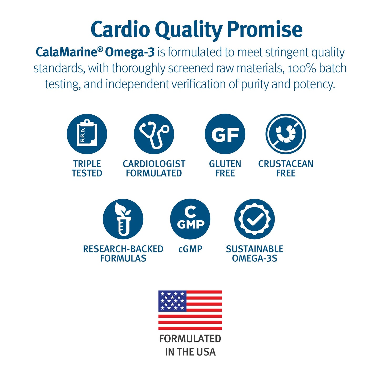 Dr. Sinatra CalaMarine Omega-3 with DHA & EPA – Clinical Grade, 60 Softgels for Heart, Brain & Eye Health