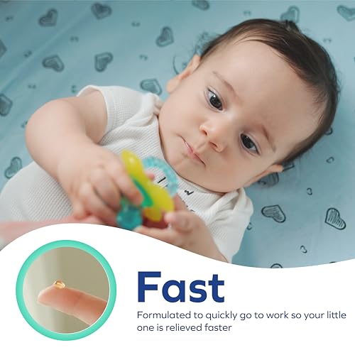 Dr. Talbot's Baby Tooth Gel for Sore Gums – 0.53 oz – Benzocaine Free, Belladonna Free