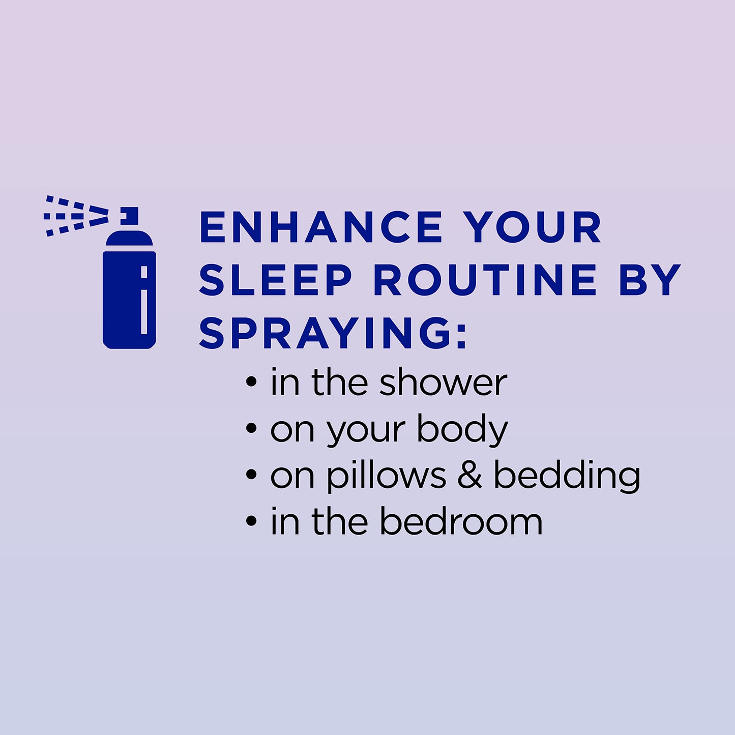 Dr Teal's Calm Blend Sleep Spray with Melatonin, Lavender & Chamomile Essential Oils – 6 fl oz (Pack of 3)