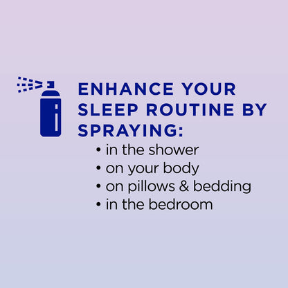 Dr Teal's Calm Blend Sleep Spray with Melatonin, Lavender & Chamomile Essential Oils – 6 fl oz (Pack of 3)