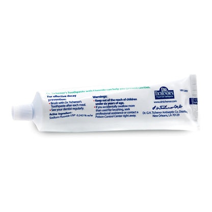 Dr. Tichenor's Extra Whitening Toothpaste – Fluoride, Whitening & Plaque Removal | 6.4 oz Pack of 2