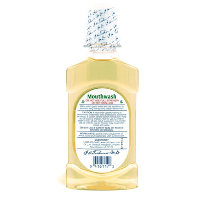 Dr. Tichenor's Peppermint Mouthwash Concentrate (8 oz) – Dilutable Oral Rinse for Bad Breath and Oral Health
