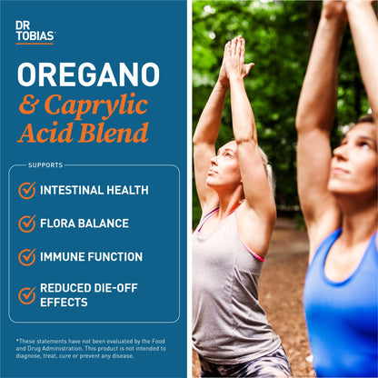 Dr. Tobias Oregano & Caprylic Acid Gut Flora Balance Complex – 60 Capsules