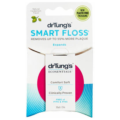 DrTung's Smart Floss – Natural, PTFE & PFAS Free, BPA Free, Cardamom Flavor