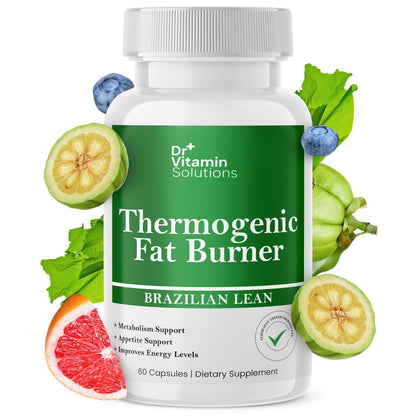 DR VITAMIN SOLUTIONS Thermogenic Fat Burner – Brazilian Lean (60 Capsules)